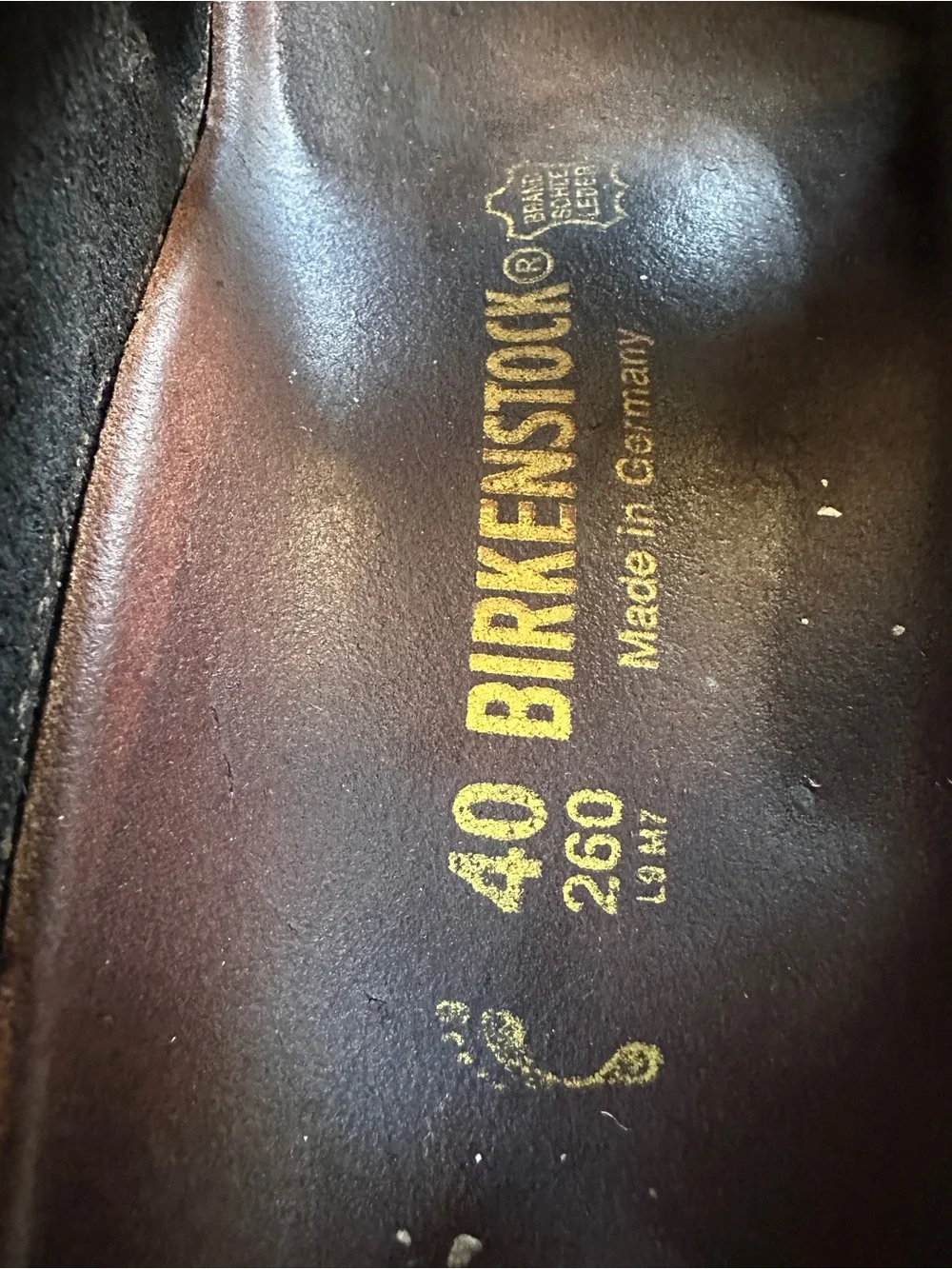 BIRKENSTOCK Arizona Brown Suede Double Strap Cork Footbed Sandal | M7 W9